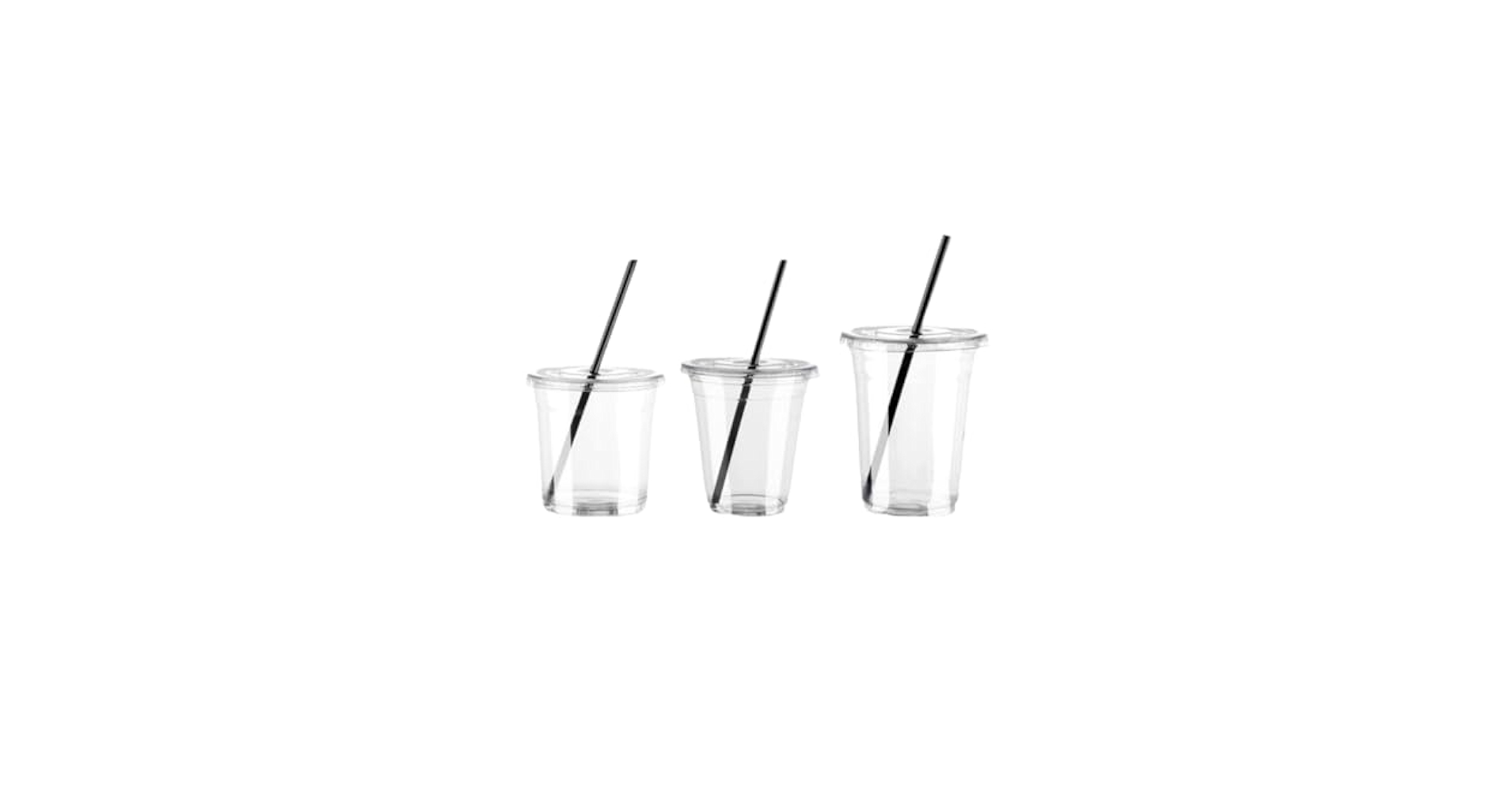 Amazon | lzysmxw プラカップ 蓋付き 透明 プラスチックコップ